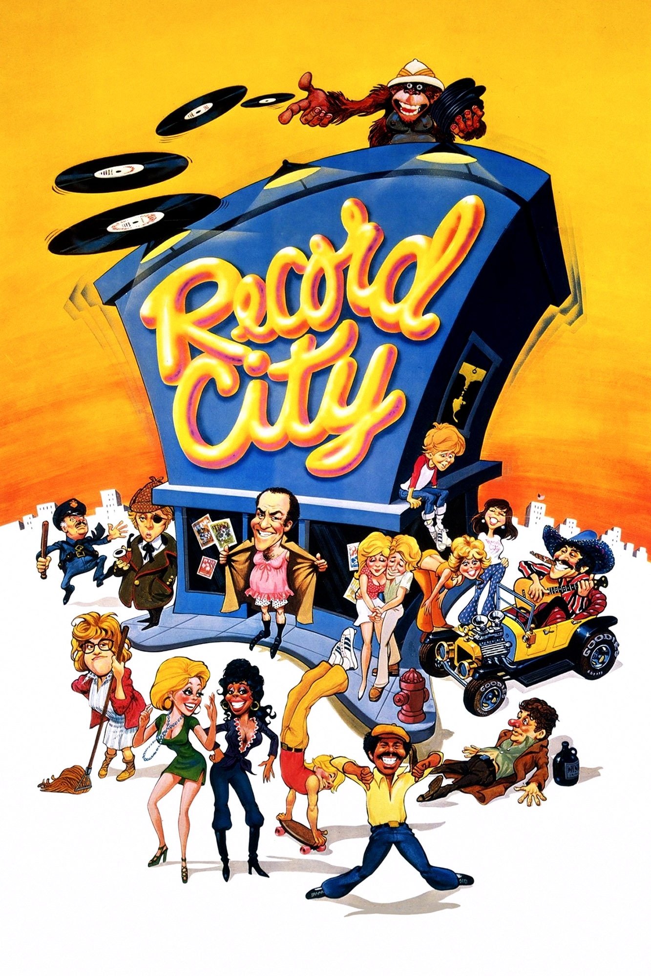 Постер Record City